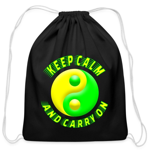 Keep Calm - Cotton Drawstring Bag