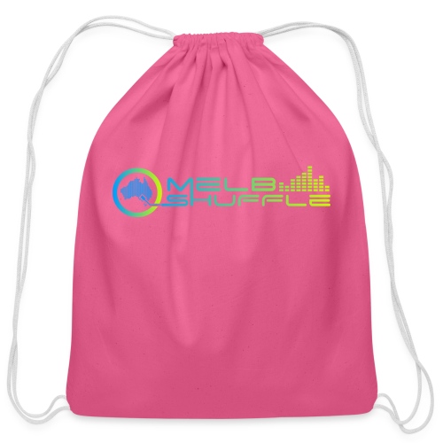 Melbshuffle Gradient Logo - Cotton Drawstring Bag