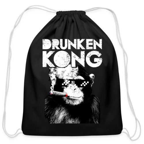 DrunkenKong - Cotton Drawstring Bag