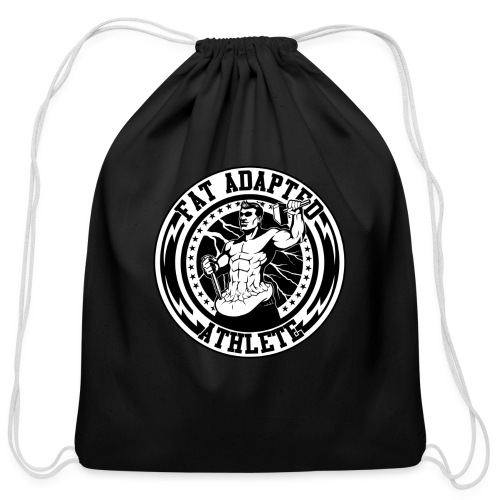 Fat Adapted Athlete - Cotton Drawstring Bag