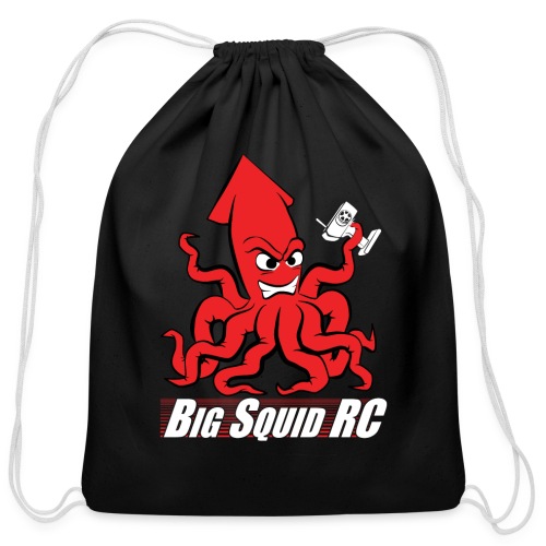 Big Squid RC - Angry Squid Bags - Cotton Drawstring Bag