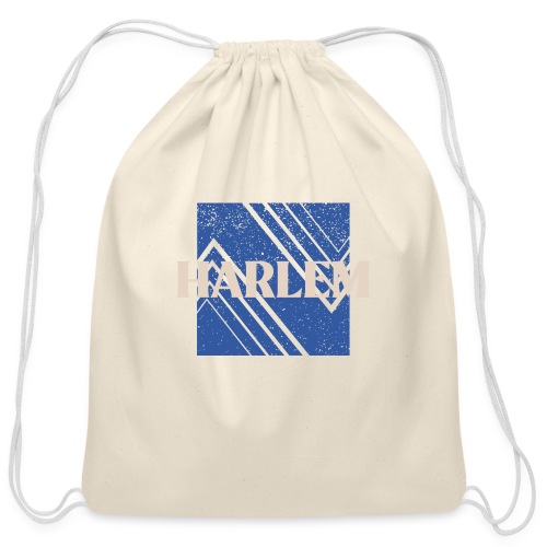 Harlem Style Graphic - Cotton Drawstring Bag