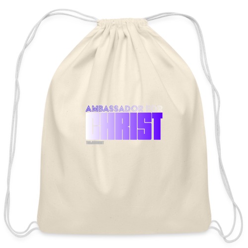 Ambassador for Christ - Cotton Drawstring Bag