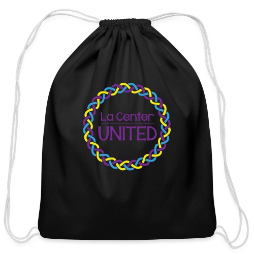 La Center United Logo - Cotton Drawstring Bag