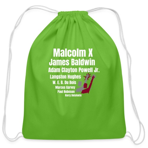 Harlem Men of Accomplishment - Cotton Drawstring Bag
