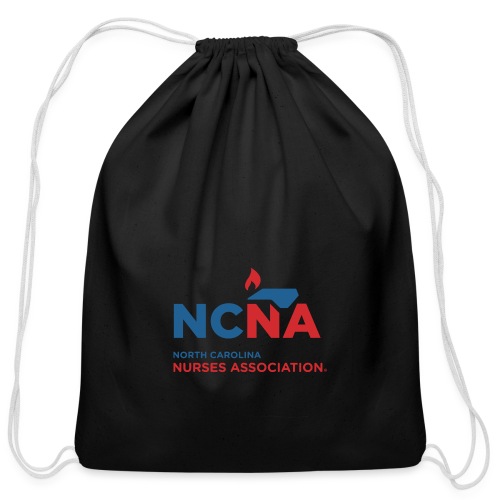 NCNA Logo color lg - Cotton Drawstring Bag