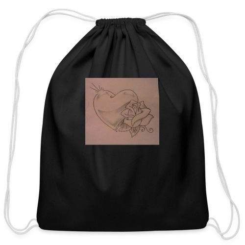 Love - Cotton Drawstring Bag
