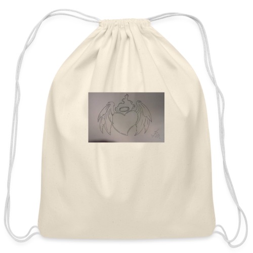 Angel - Cotton Drawstring Bag