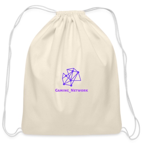 gaming network purple bag - Cotton Drawstring Bag