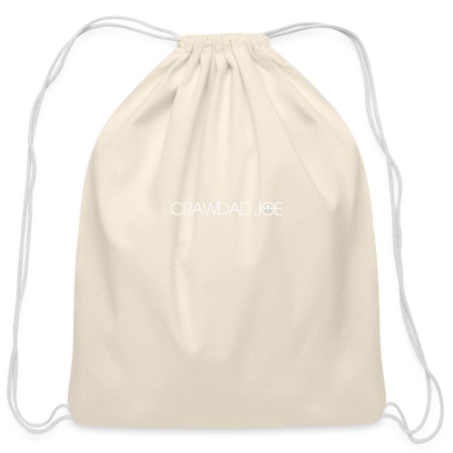 Logo white - Cotton Drawstring Bag