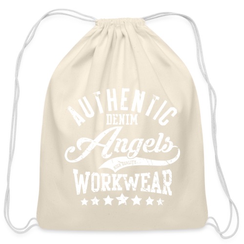 authentic los angeles usa - Cotton Drawstring Bag