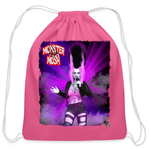 Monster Mosh Bride Of Frankie Singer Punk Variant - Cotton Drawstring Bag