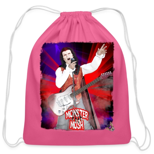 Monster Mosh Dracula Guitarist & Singer - Cotton Drawstring Bag