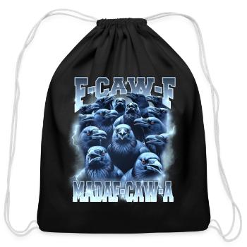 Blue Raven Conclave - Cotton Drawstring Bag - black - Front