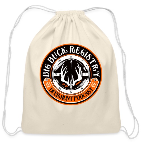 Big Buck Registry Deer Hunt Podcast - Cotton Drawstring Bag