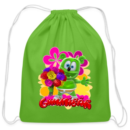 Gummibär Flowers - Cotton Drawstring Bag