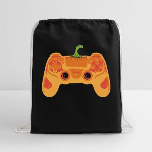 Pumpkin Spice Gaming Controller - Cotton Drawstring Bag