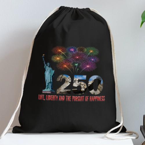 250 Years USA - Cotton Drawstring Bag