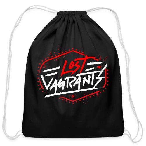 White Logo for Dark Colors - Cotton Drawstring Bag