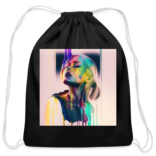 To Weep To Wake - Emotionally Fluid Collection - Cotton Drawstring Bag