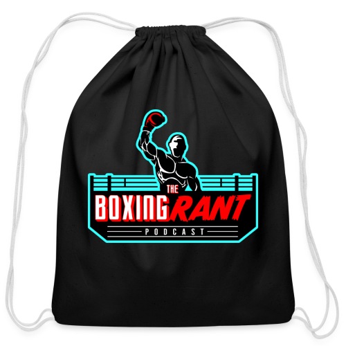 The Boxing Rant - Official Logo - Cotton Drawstring Bag