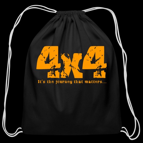 4x4 - it's the journey that matters... - Cotton Drawstring Bag