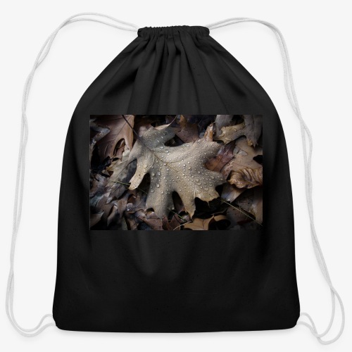 Leaf - Cotton Drawstring Bag