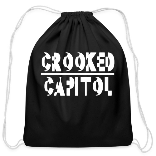 Crooked Capitol 2 - Cotton Drawstring Bag