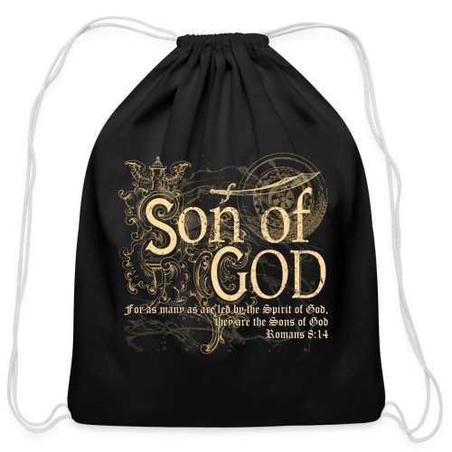 Sons of God Christian - Cotton Drawstring Bag