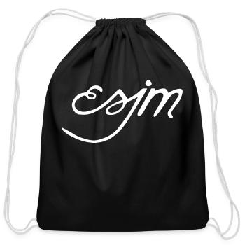 Jeanne-Mance High School - Cotton Drawstring Bag - black - Front
