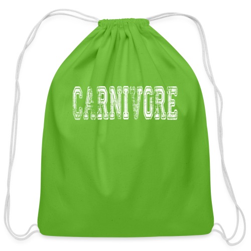 Carnivore - Cotton Drawstring Bag