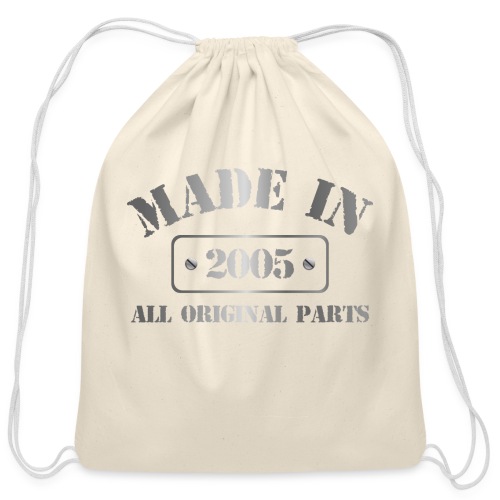 Made in 2005 - Cotton Drawstring Bag