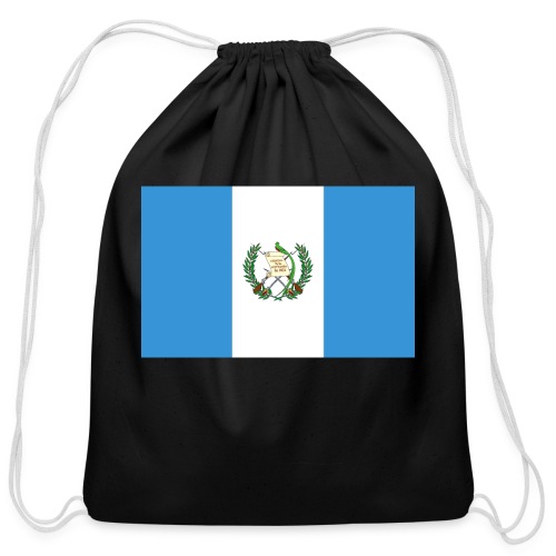 Guatemala Flag - Cotton Drawstring Bag