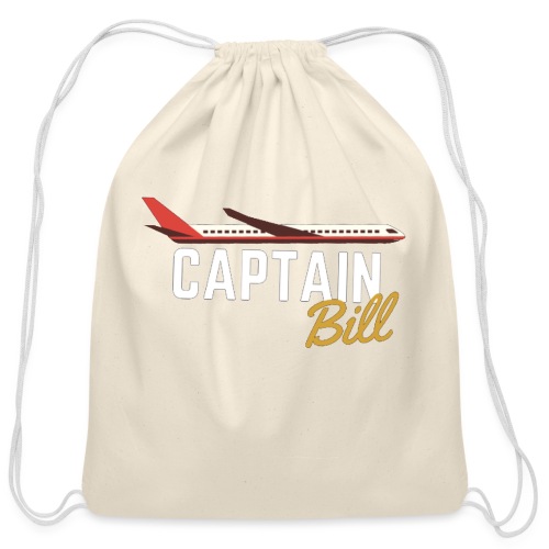 Captain Bill Avaition products - Cotton Drawstring Bag