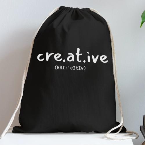 Creative 1 - Cotton Drawstring Bag