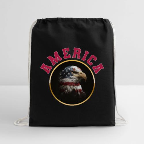 America Soars - Cotton Drawstring Bag