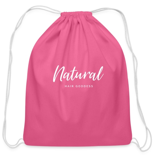 Natural Hair Goddess - Cotton Drawstring Bag