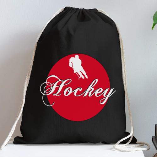 Hockey: Puck Zone - Cotton Drawstring Bag