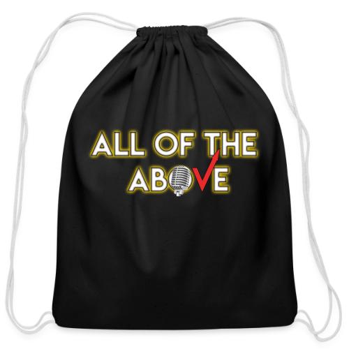 All of the Above Logo - Cotton Drawstring Bag