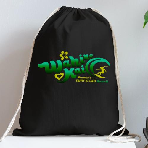 Wahine Kai Hawaii Vector V1 - Cotton Drawstring Bag