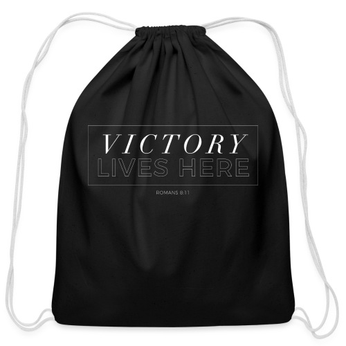 victory shirt 2019 white - Cotton Drawstring Bag
