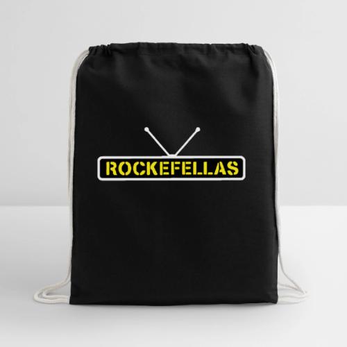 Rockefellas Classic Wordmark Logo - Cotton Drawstring Bag