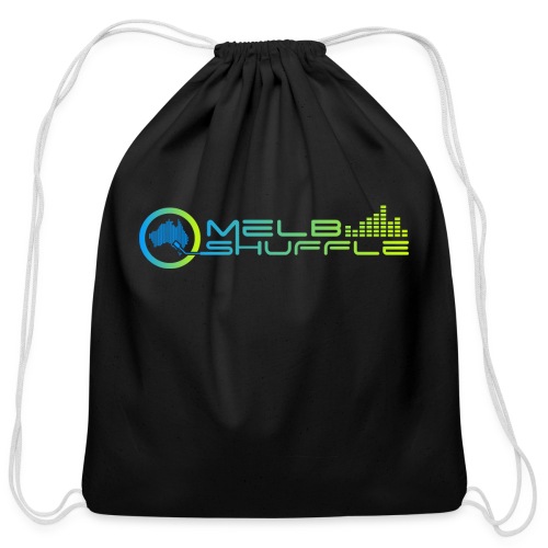 Melbshuffle Gradient Logo - Cotton Drawstring Bag