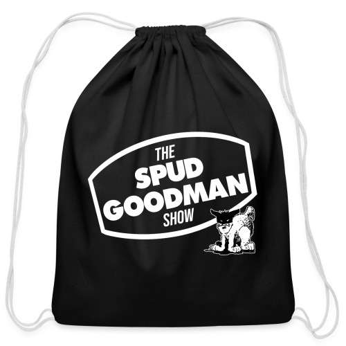 Spud Goodman Kitty Logo - Cotton Drawstring Bag