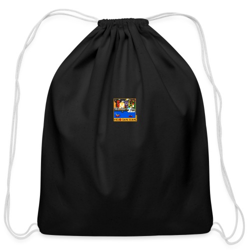 Viejo San Juan - Cotton Drawstring Bag