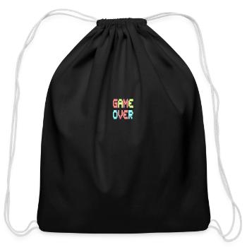Legendary Lootstream: Unleash Your Inner Twitch Ti - Cotton Drawstring Bag - black - Front
