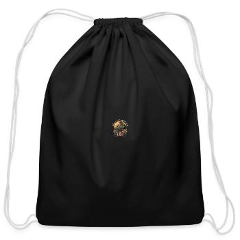 Pine Forest Nature Trees Outdoor - Cotton Drawstring Bag - black - Front