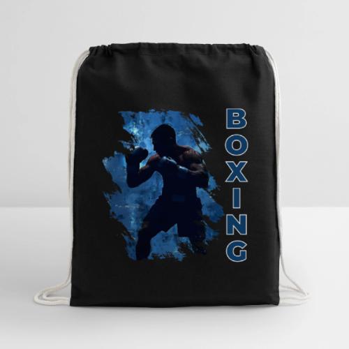 Boxing Style - Cotton Drawstring Bag