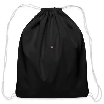 Pine Tree - Cotton Drawstring Bag - black - Front