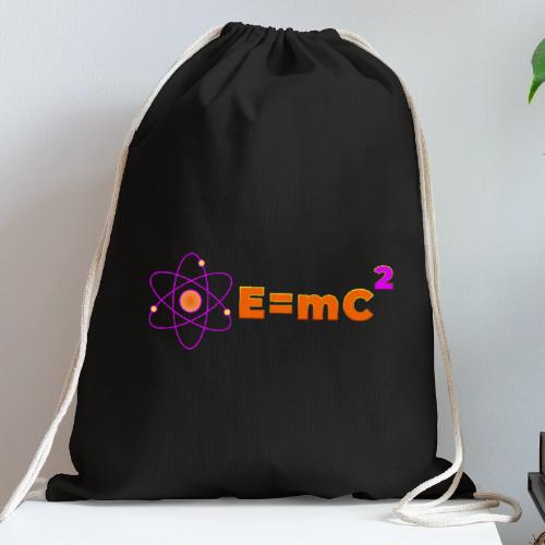 E = mc² - Cotton Drawstring Bag